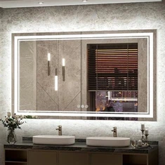 Þokalaus sturtuspegill